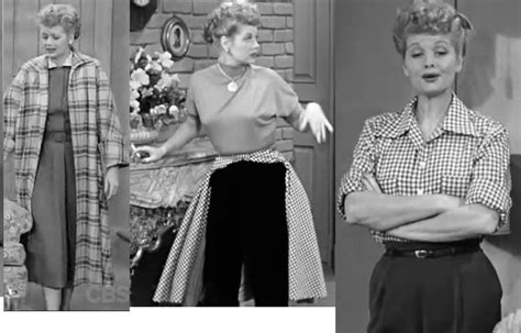 i love lucy replica casual pants in the miami episode|lucy the fashion show 1955.